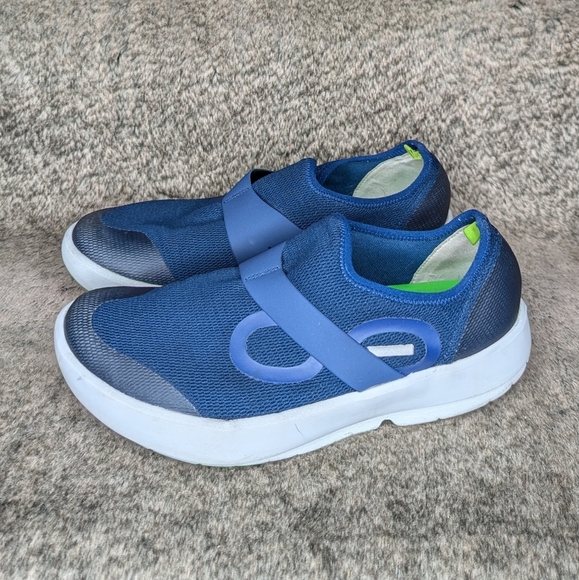 OOFOS OOmg Low Shoe Navy Men's 9 - Picture 5 of 13